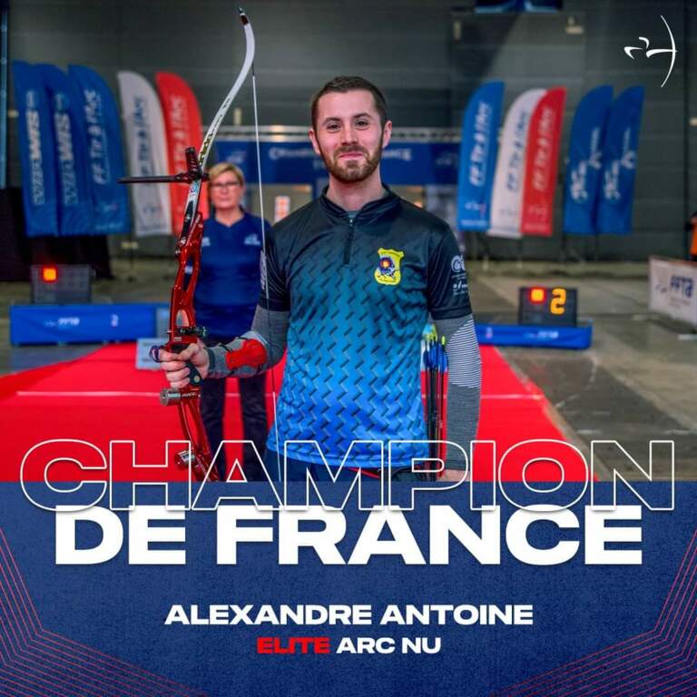 Alexandre Antoine Champion de France Élite en salle 