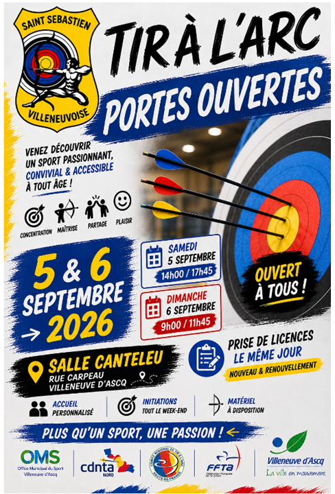 PORTES OUVERTES SAISON 2026/2027